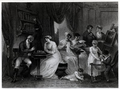 Drawing Room Scene, from 